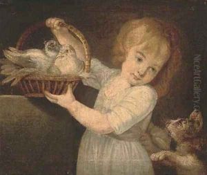 The pet doves by Francis Wheatley