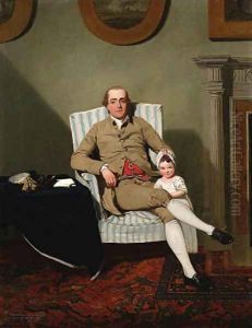 Double portrait of Robert Grimston of Neswick, Yorkshire