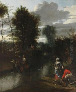 Terugkeer Van De Hooikar by Jan Siberechts