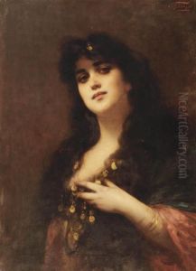An Oriental Beauty by Nathaniel Sichel
