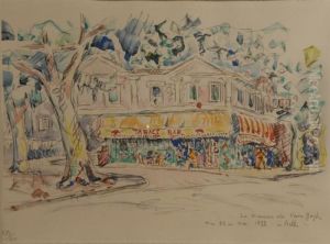 La Maison De Van Gogh by Paul Signac