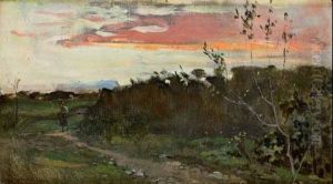 Paesaggio A Vinci by Telemaco Signorini