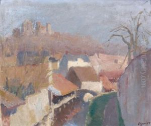 Vue De Ville by Edmond Sigrist