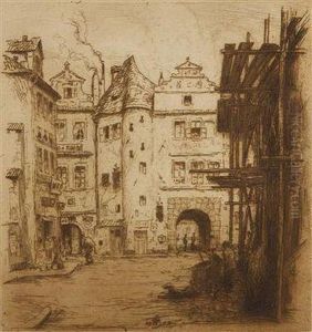 Behind Tyn Church
