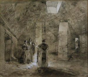 The Ancient Oratory Of St. Clement, Rome by William Simpson