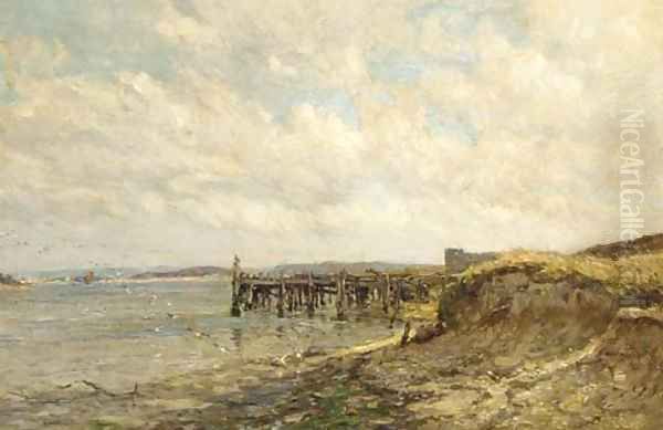 Goat Horn Point, looking towards Poole - view 1