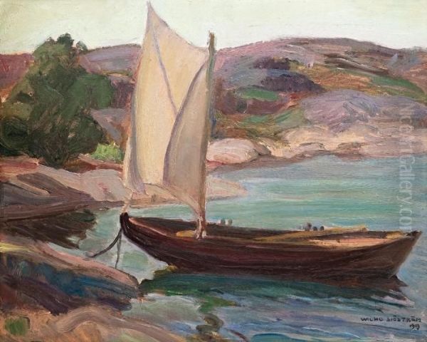 Boat In Archipelago - view 1