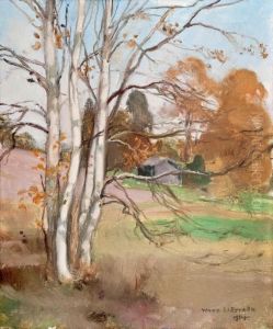 Autumn Birches by Wilho Sjostrom