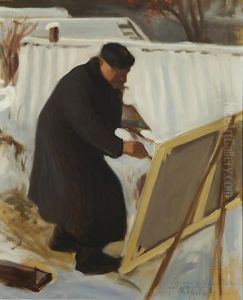 Victor Westerholm Maalaa by Wilho Sjostrom