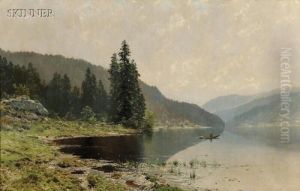 From Nordmarken, Norway by Ludvig Skramstad