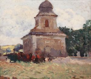 Church In Kameni?ky by Antonin Slavicek