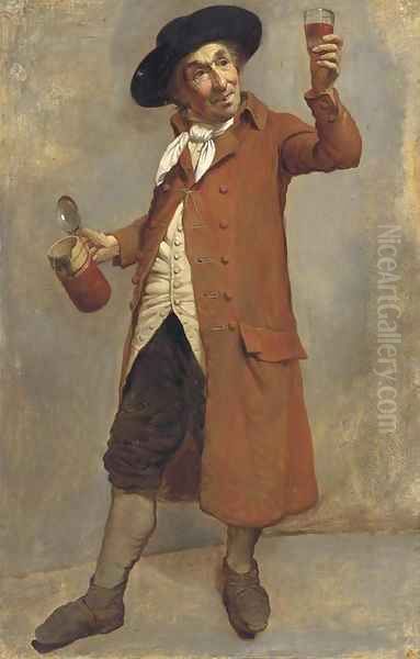 Portrait of an actor traditionally identified as Charles Macklin (1699-1797) - view 1