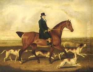 Mr. W. Perry on his favourite mare Betsy by Thomas Weaver