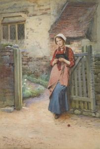 At The Garden Gate by Carlton Alfred Smith