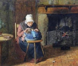The Old Lace Maker by George Smith
