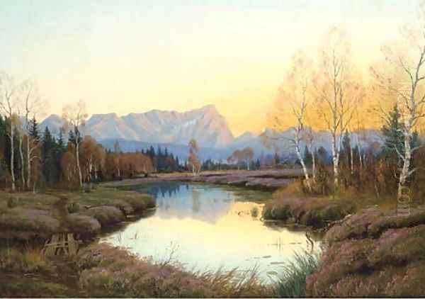 Autumn sunset - view 1