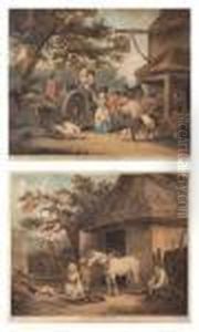 Return From The Market, No. 1 - Feeding The Pigs, No. 1
