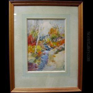 Autumn Creek Study by William St. Thomas Smith
