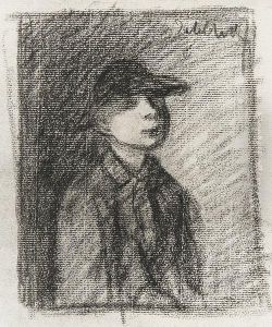 Garcon Avec Chapeau by Jakob Smits