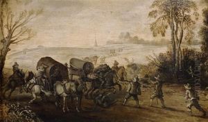 L'attaque De La Diligence, Grisaille L'attaque De La Diligence, Grisaille