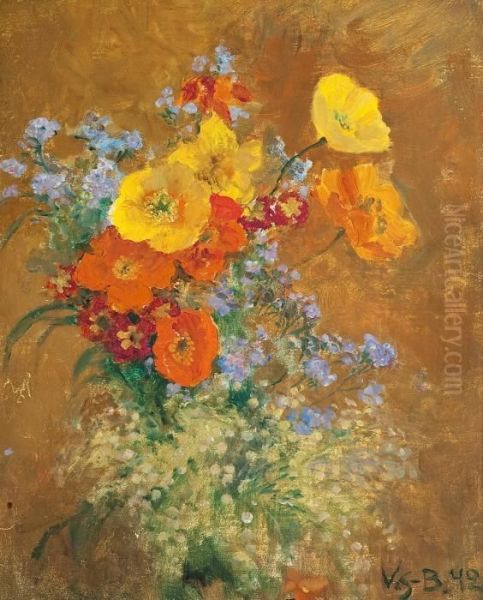 Still Life With Flowers by Venny Soldan-Brofelt