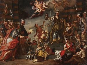 Judith With The Head Of Holofernes by Francesco Solimena