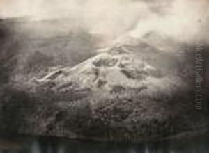 Eruption De L'etna, Sicile by Giorgio Sommer