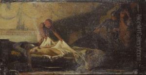 Morte Di Cleopatra by Raffaelo Sorbi