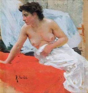 Ritratto Femminile by Raffaelo Sorbi