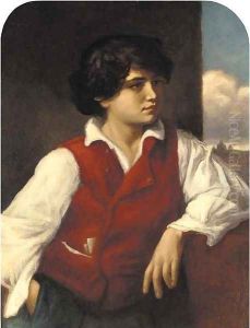A young Italian boy by Herbert Louther Wilson
