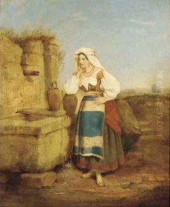 At the well by Penry Williams