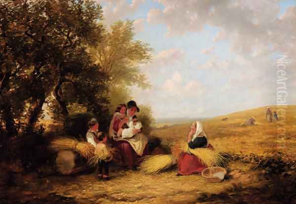 The Gleaners by William Frederick Witherington