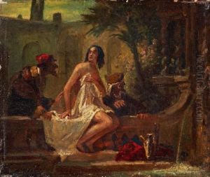 Susanna And The Elders by Carl Spitzweg