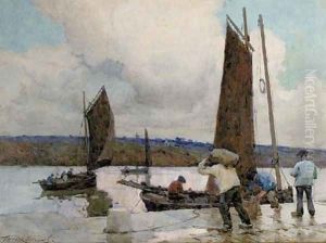 On the Quayside by Terrick John Williams