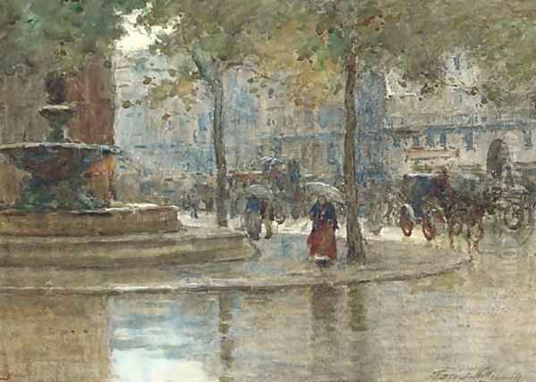 The Avenue de L'Opera, Paris - view 1