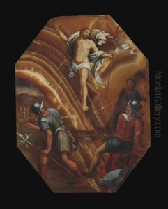 The Resurrection Of Christ by Bartholomaeus Spranger