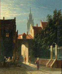 S.v.d. Leii by Cornelis Springer