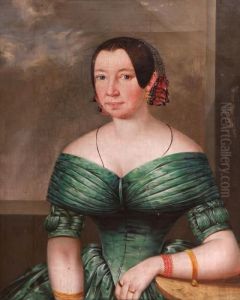 Portrait Of Eleonora Cvetlerova by Alois Spulak