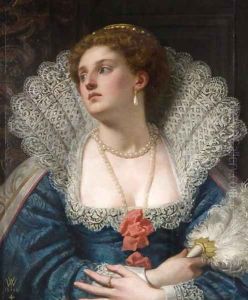 Amy Robsart, 1884 by William Frederick Yeames