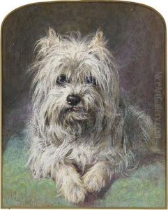 A West Highland Terrier by Gourlay Steell
