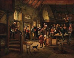 Ankunft Der Braut by Jan Steen