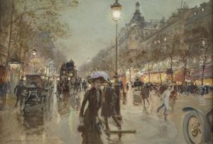 Sur Le Boulevard, Paris