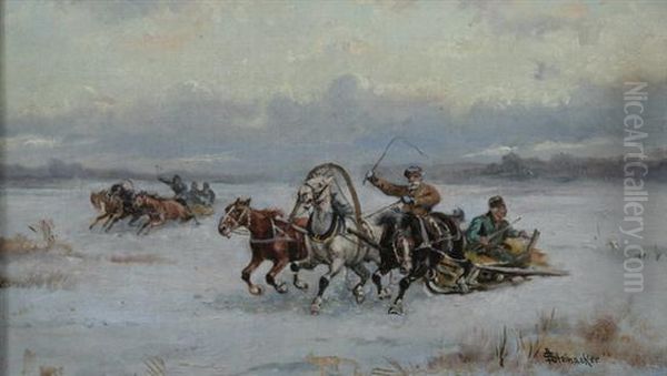 Sleigh Race - view 1