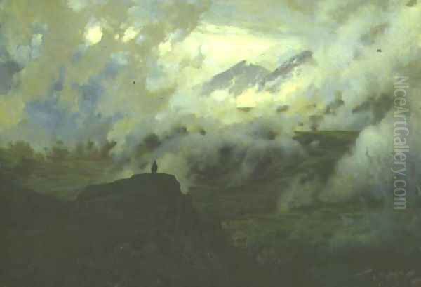 Mount El'brus, Russia, 1894 - view 1