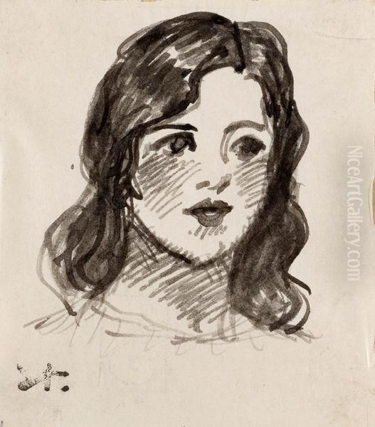 Portrait De Jeune Fille - view 1