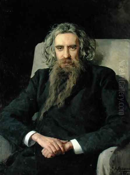 Portrait of Vladimir Sergeyevich Solovyov (1853-1900), 1895 - view 1