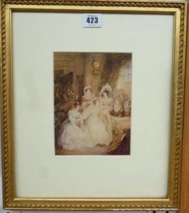 The Bridal Morning by James Stephanoff