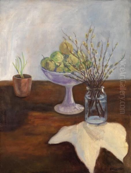 Pussy Willow In A Jar - view 1