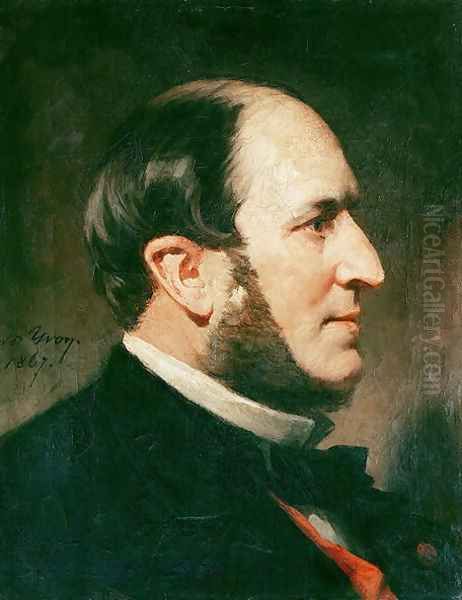 Baron Georges Eugene Haussmann (1809-91) 1867 - view 1