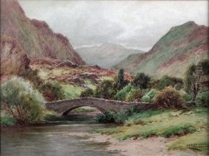 At The Bridge,borrowdale by Harry James Sticks